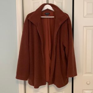 Oversized Kenneth Cole teddy coat XL